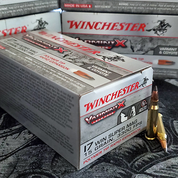 Winchester Varmint X 17 WSM Lead Free 15 gr. 50 rnd/box